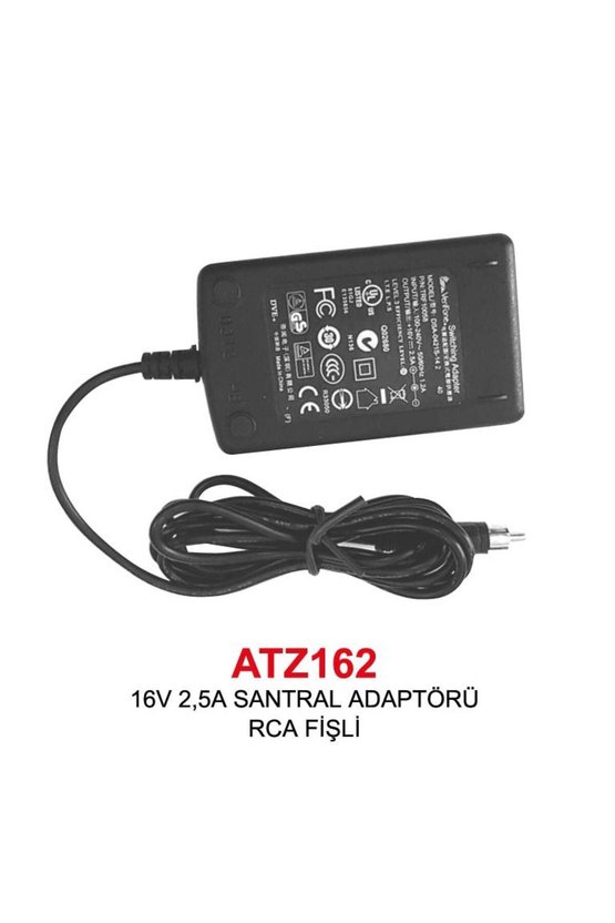 16V 2,5A SANTRAL ADAPTÖRÜ RCA FİŞLİ