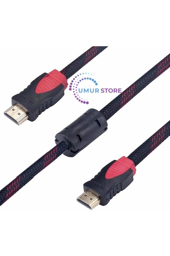 HDMI Kablo 3D 4K 1080P Monitör Uydu Alıcısı Pc Uyumlu HDMI Kablosu