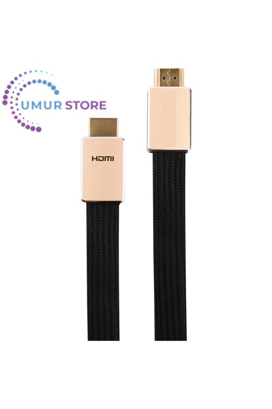 8k 27G Bps Ultra Hd 3D Ethernet Gold HDMI Kablo 1,5 mt