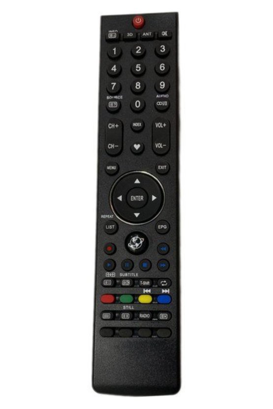 Axen Sunny Woon 3D LED Tv Uzaktan Kumanda Dünya tuşlu Uyumlu