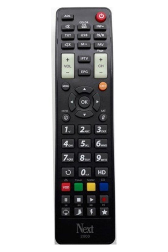 2000HD Orijinal Kumanda