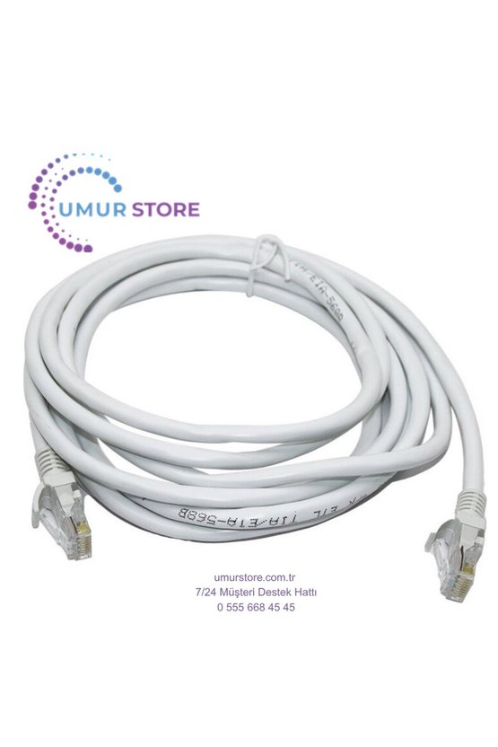 T Internet Ethernet Cat6 3 MT Data Kablosu