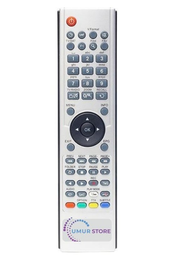 Full Hd Uydu Alıcısı Kumandası