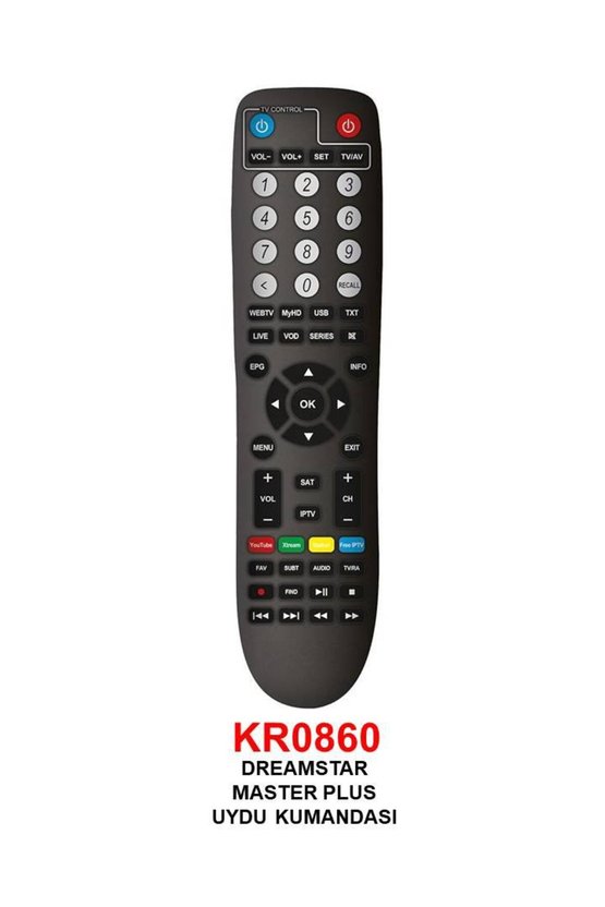 Master plus uydu kumandası