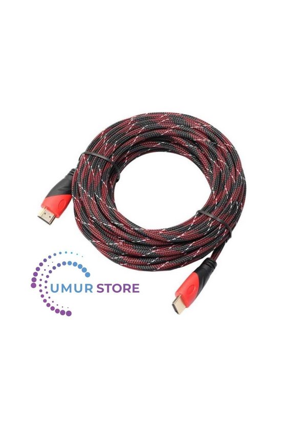 Sargılı HDMI Kablo Full Hd 2160P Destekli 10 Metre