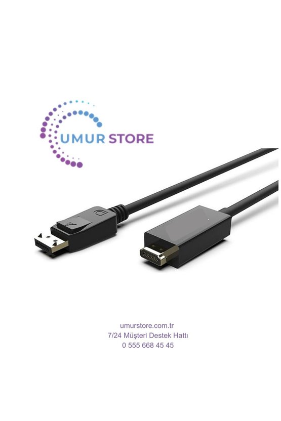 IDPH-18T Displayport To Hdmi Kablo 1.8mt