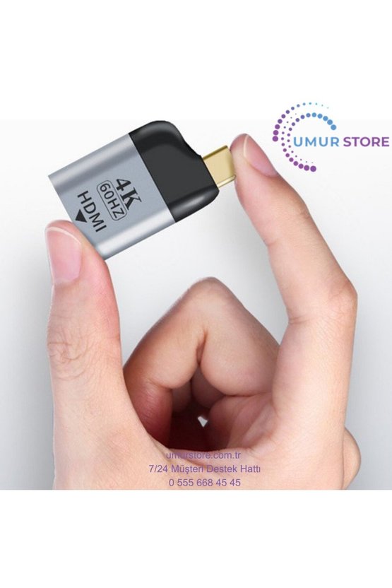 4K 60HZ HDMI To Type-C Dönüştürücü Adaptör