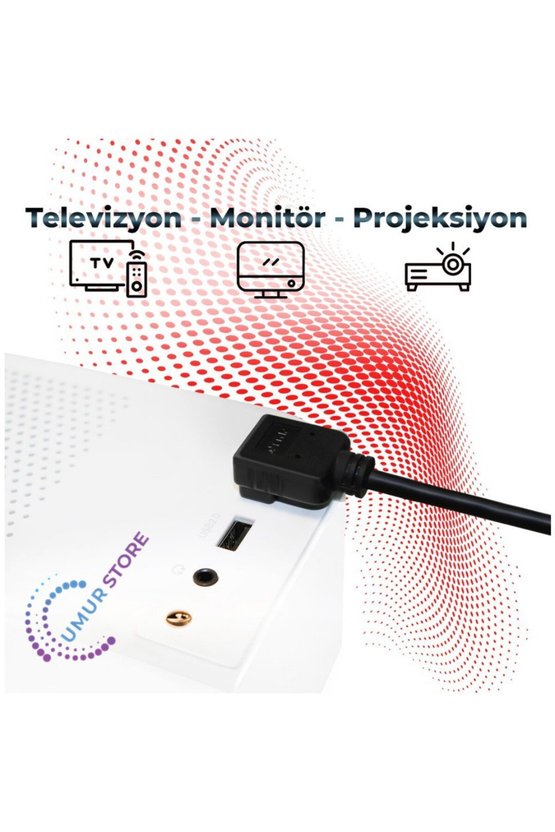 HDMI 2.0 4K Ultra Hd 60 Hz L Tipi Ses ve Görüntü Aktarım Kablosu 1 Metre