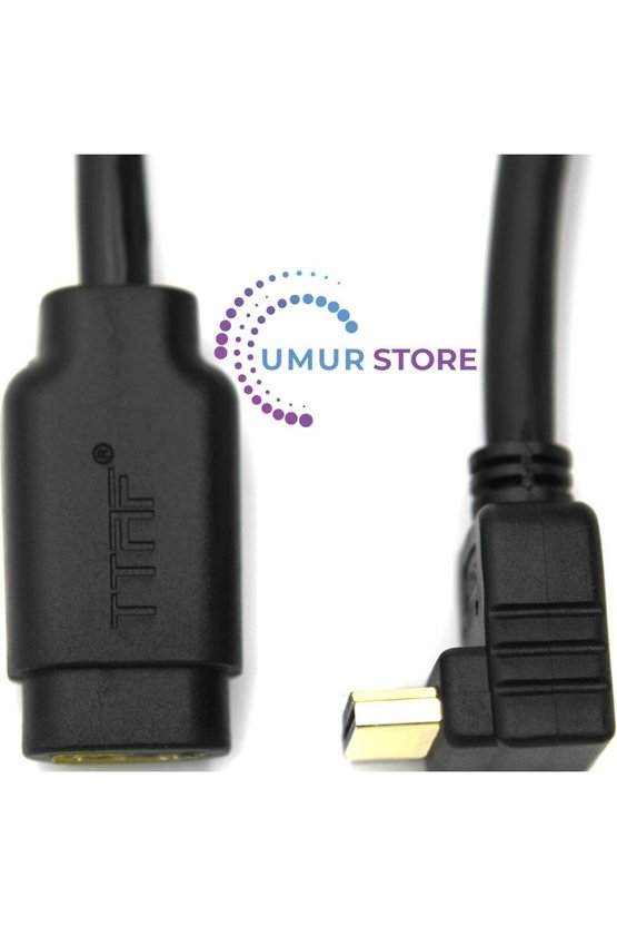 HDMI Uzatma Kablosu Dişi Erkek 50 cm