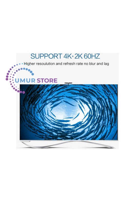 4K HDMI Kablo 50 cm HDMI 1.4 Görüntü Aktarım Kablosu