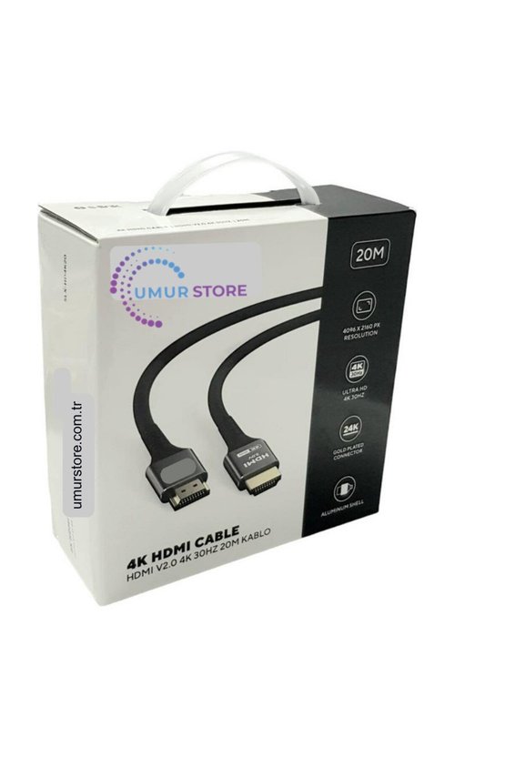 20MT HDMI Kablo V2.0 30HZ SLX-HD4K20