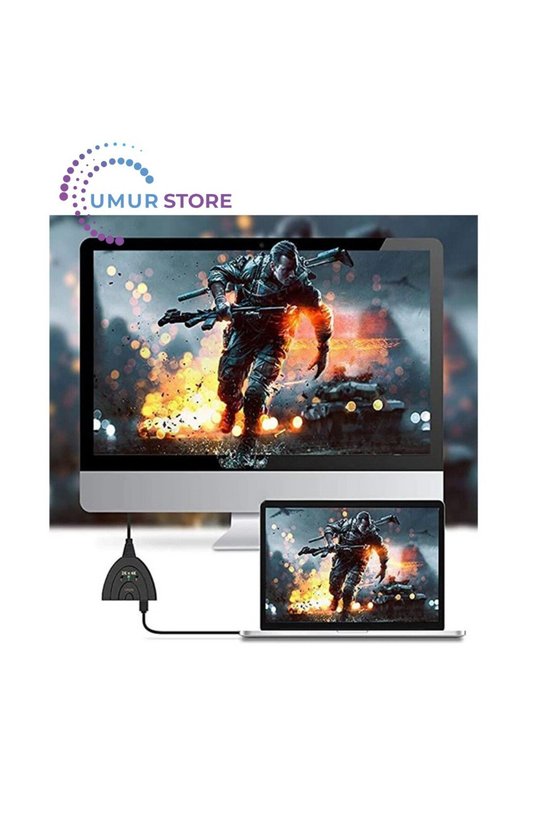 Ally 3 Port Hdmı Çoklayıcı Full Hd HDMI Switch