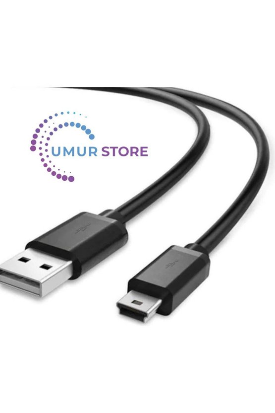 USB to Mini Uyumlu Data ve Şarj Kablosu