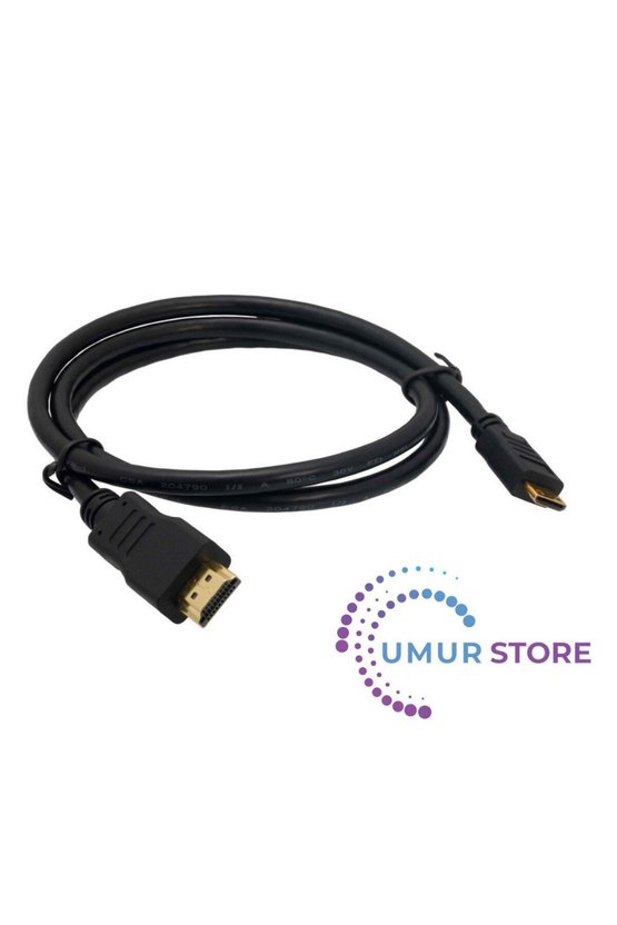 Hdmi To Mini Hdmi Kablo Altın Uçlu