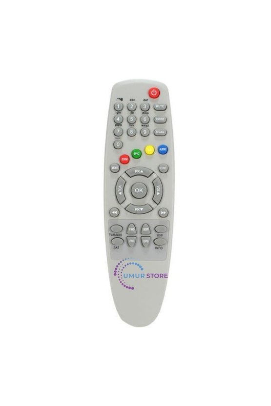 X501 Uydu Alıcı Kumandası