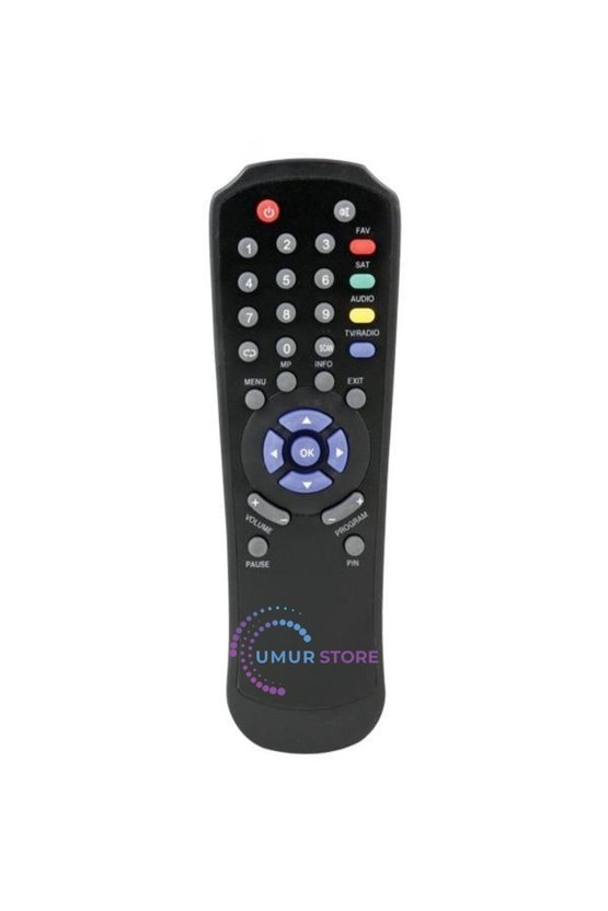 9000 BİSS FTA Uydu Alıcı Kumandası