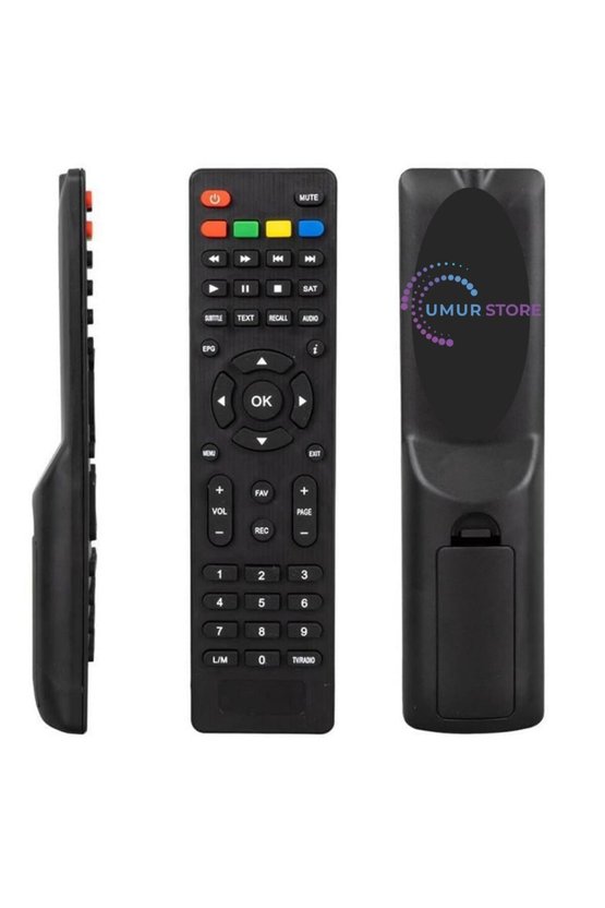 Mysat - MS-3000 Full HD LM Tuşlu Uydu Alıcı Kumandası