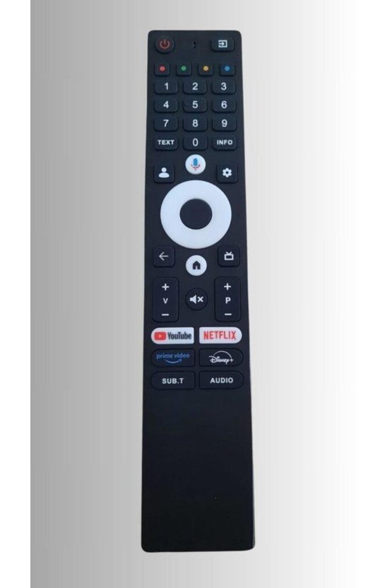 -Fobem MT55EG8000QF İle Uyumlu Smart TV Kumanda Mikrofonlu