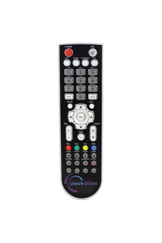 Chipbox Uydu Alıcı Kumandası