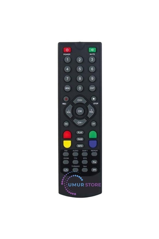 Mini HD Uydu Alıcı Kumandası
