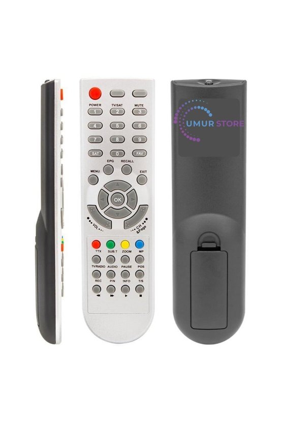 X700-X750 Kayıtlı Uydu Alıcı Kumandası