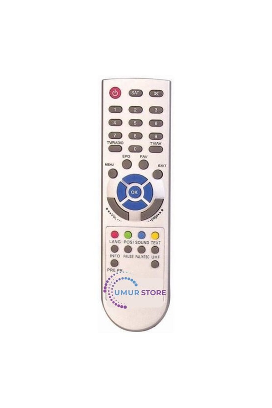 Techstar 5000-7000 Uydu Alıcı Kumandası
