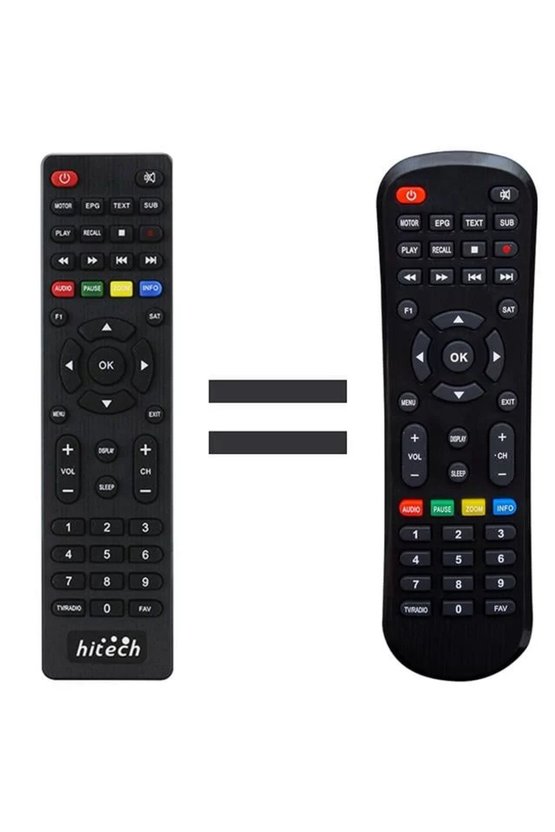 Korax Hitech Mini Hd Uydu Alıcı Kumandası