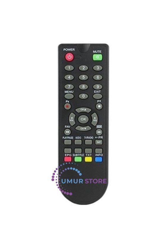 HR-7200 PVR Uydu Alıcı Kumandası