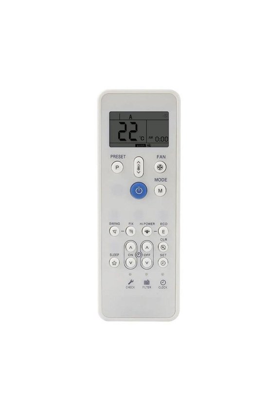 Carrier QHA012D8S ile uyumlu İnverter Klima Kumandası