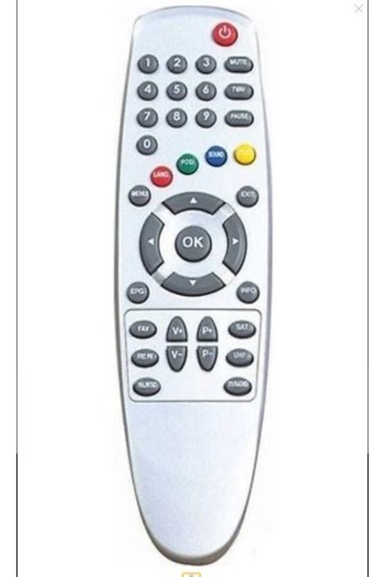TECHSTAR 5000 Uydu Alıcı Kumandası