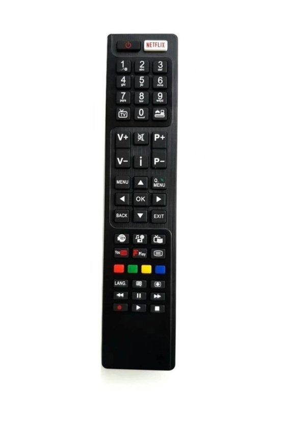 Rc4848f Rc5 30094759 Netflıx-youtube-play Tuşlu Lcd Led Tv Kumandası