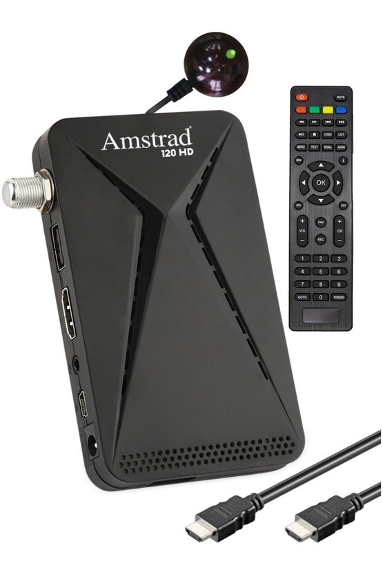 120 Hd - Mini Hd Uydu Alıcısı - ( Kanallar Yüklü - Tkgs - USB - HDMI )