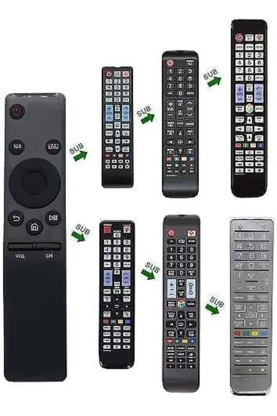 SMART LCD-LED TV için Uygun - Smart 4K LED Tv Uyumlu Universal Akıllı Kumanda Yedek kumanda