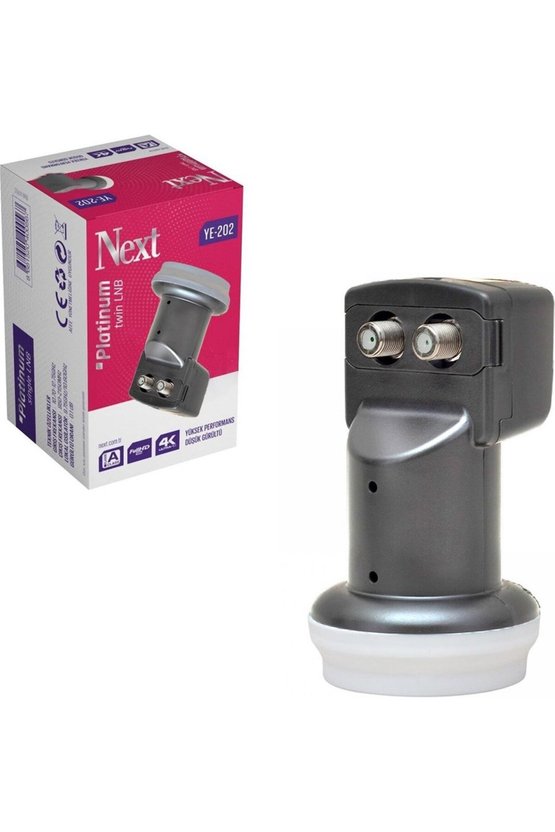 Ye-202 Platinum Twin İki Çıkışlı Lnb 0.1 dB 4k Uhd