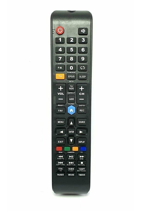 Skytech Smart Led Televizyon Kumandası Mavi Home Tuşlu