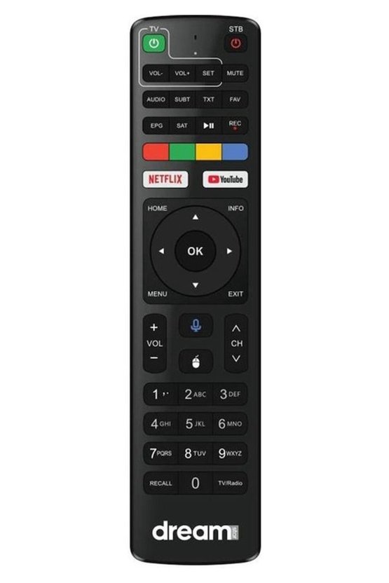 A5 Android Uydu Alıcı Kumanda