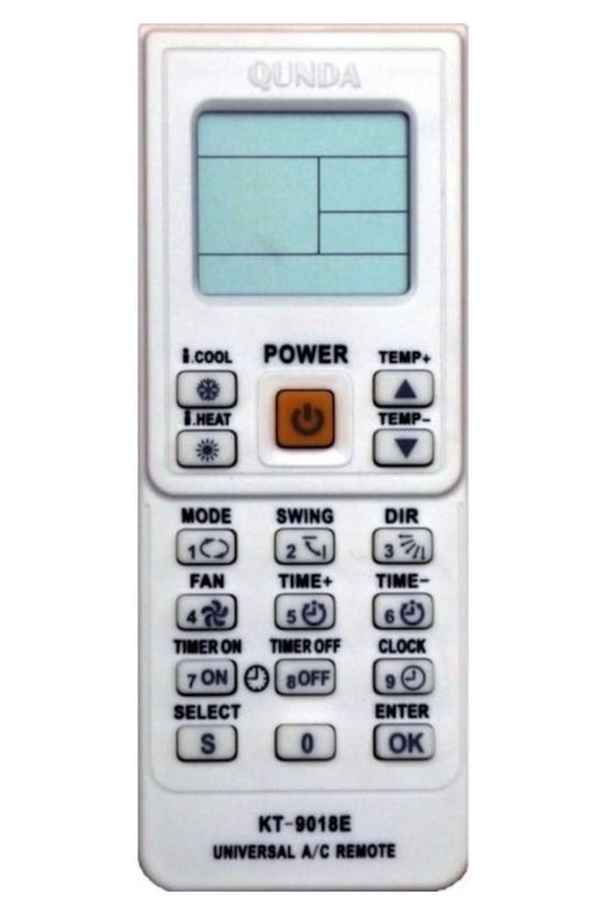 Kt9018E Universal Ayarlanabilir Klima Kumanda 4000 Model