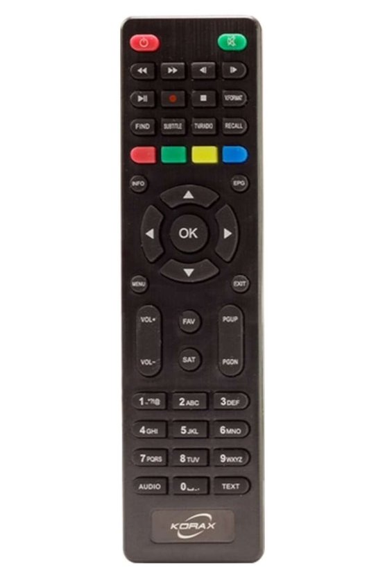 Eco+Korax Platinium Hd Mini Full Hd Uydu Kumanda