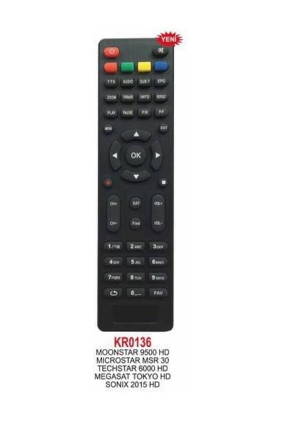 9500 Hd Uydu Kumandası