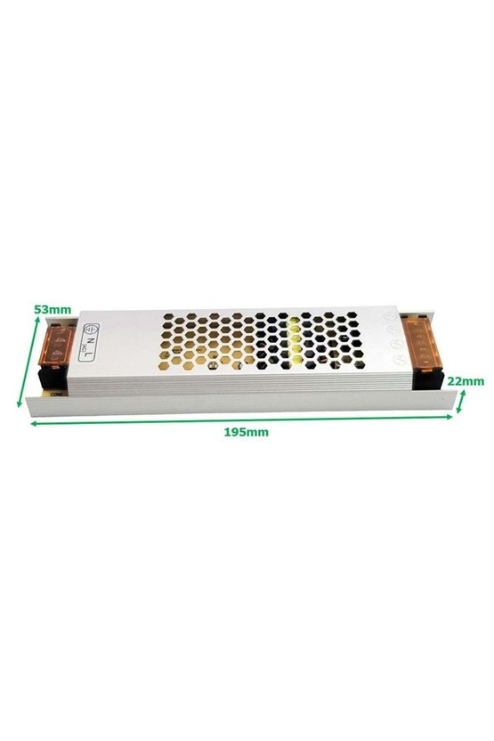 12Volt 17Amper Adaptör Ultra Slim Led Trafosu