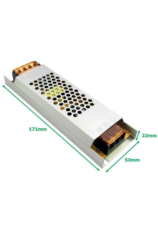 12Volt 12.5Amper Adaptör Ultra Slim Led Trafosu