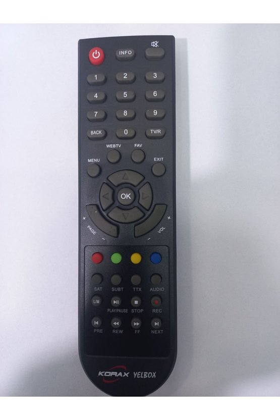 VELBOX UYDU KUMANDASI