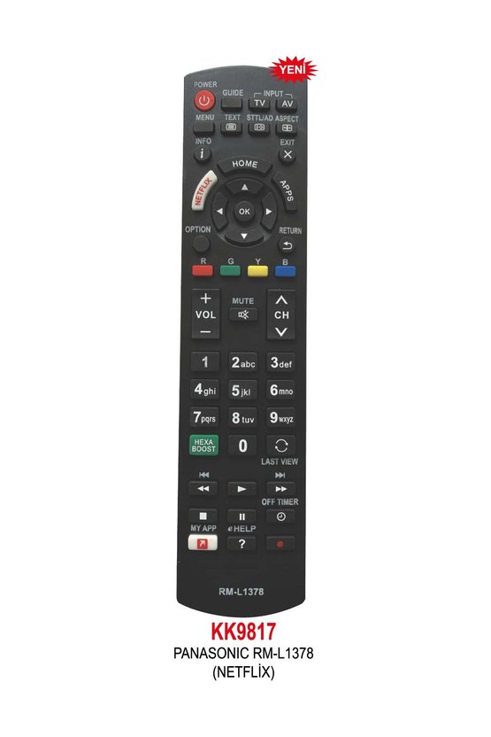Rm-l1378 (NETFLİX) Kumanda