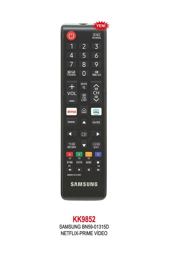 BN59-01315D NETFLIX-PRIME VİDEO Lcd KUMANDA