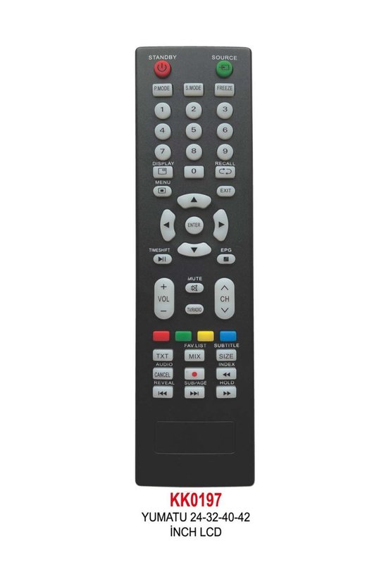 24-32-40-42 INCH LCD KUMANDA