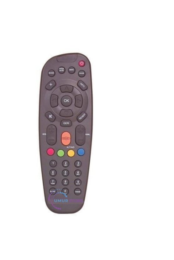 RS-804 Oval Uydu Alıcı Kumandası