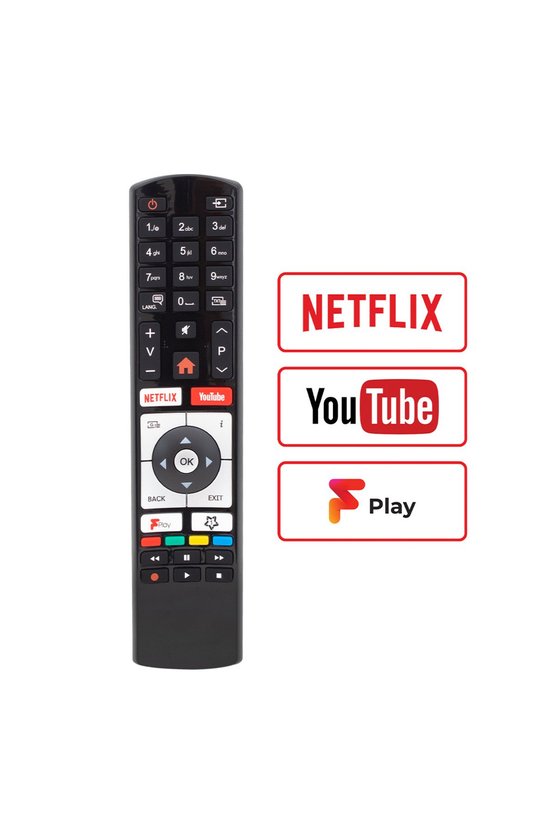 H0362B Netflix-Youtube Tuşlu Lcd Led Tv Kumanda
