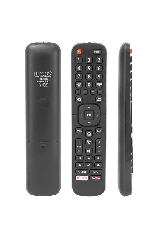 Netflix-youtube Tuşlu Lcd Led Tv Kumandası