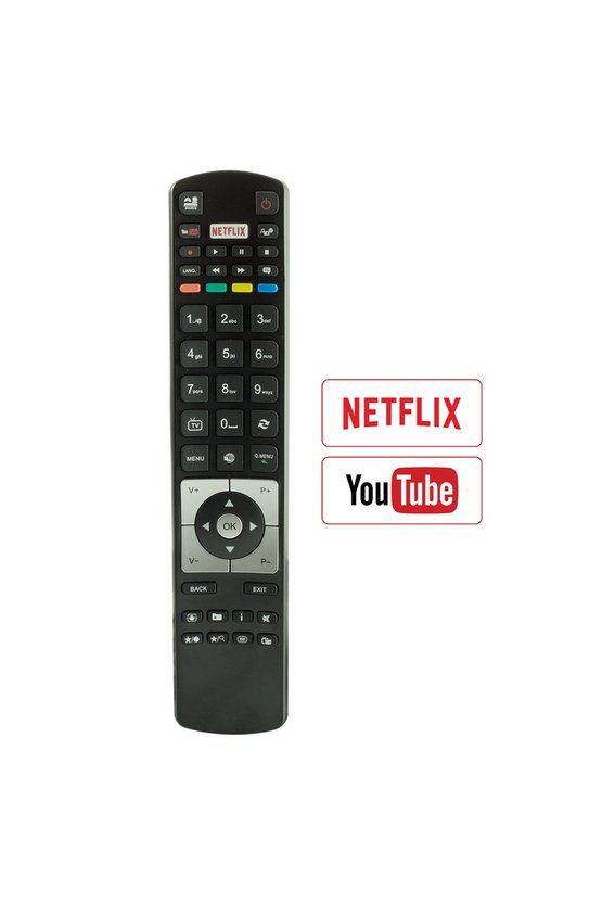 55R6520F - SHARP RC5112 NETFLIX TUŞLU LCD-LED TV KUMANDA VTK-102
