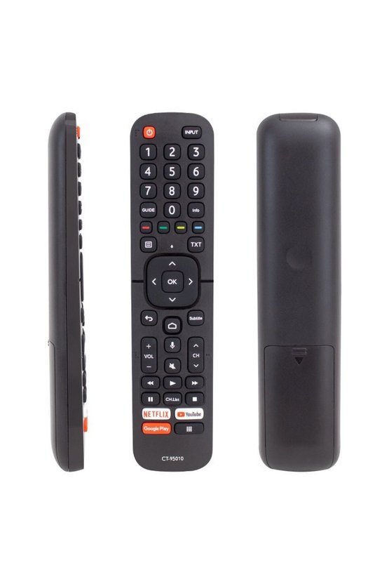 CT-95010 Netflix-Youtube-Google Play-Prime Tuşlu Video Ses Komutlu Lcd-Led Tv Kumandası